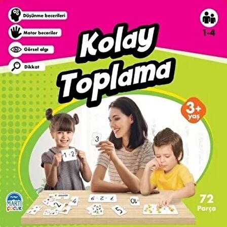 Kolay Toplama - Eğitici Yapboz