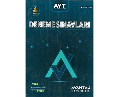 Limit AYT Deneme Sınavları 4 Adet