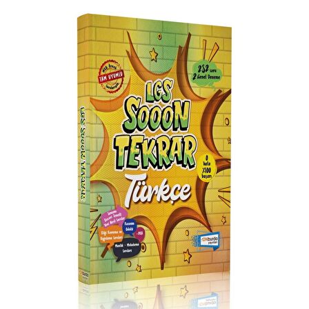 8. Sınıf LGS Sooon Tekrar Türkçe
