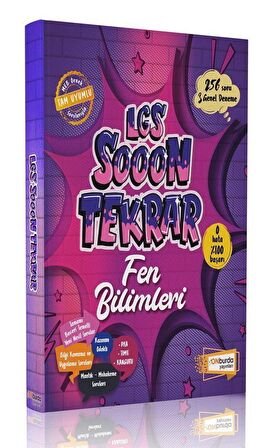 8. Sınıf LGS Sooon Tekrar Fen Bilimleri