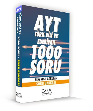 AYT Türk Dili ve Edebiyatı 1000 Soru Yeni Nesil Sorular - Soru Bankası