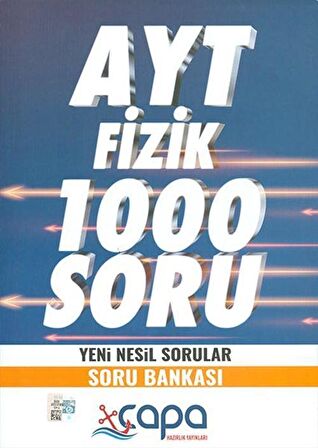 AYT Fizik 1000 Soru Yeni Nesil Sorular - Soru Bankası