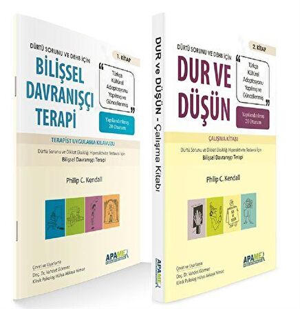 Bilişsel Davranışçı Terapi - Dur ve Düşün (2 Kitap)