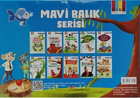 Mavi Balık Hikaye Seti 10 Kitap