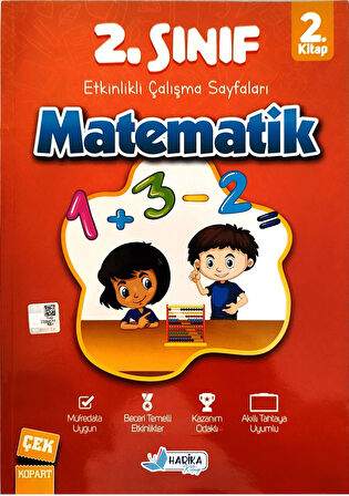 2.Sınıf İlkokul Matematik Soru Bankası Seti - 2 Kitap - 272 Sayfa