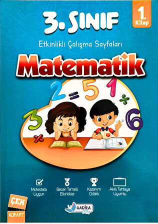 3.Sınıf İlkokul Matematik Soru Bankası Seti - 2 Kitap - 304 Sayfa