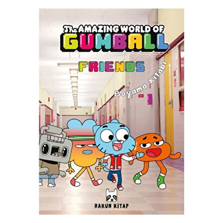 Rakun Kitap Gumball Boyama Kitabı Friends