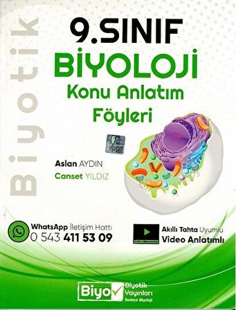 9. Sınıf Biyoloji Konu Anlatım Föyleri