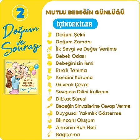 Doğum ve Sonrası - Mutlu Bebeğin Günlüğü 2