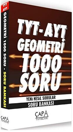 TYT - AYT Geometri 1000 Soru Yeni Nesil Sorular - Soru Bankası