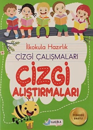 İlkokula Hazırlık Çizgi Çalışmaları Çizgi Alıştırmaları