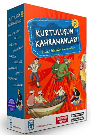 Kurtuluşun Kahramanları Hikaye Serisi 2. Set (10 Kitap)