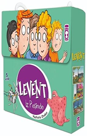 Levent İz Peşinde (5 Kitap Takım)