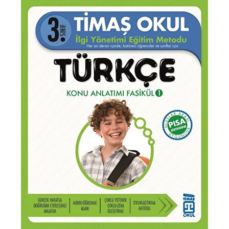 3. Sınıf Türkçe Konu Anlatımı (4 Kitap Fasikül)