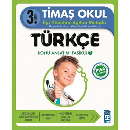 3. Sınıf Türkçe Konu Anlatımı (4 Kitap Fasikül)