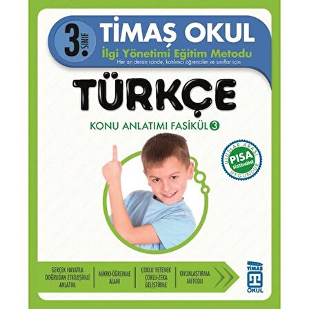 3. Sınıf Türkçe Konu Anlatımı (4 Kitap Fasikül)