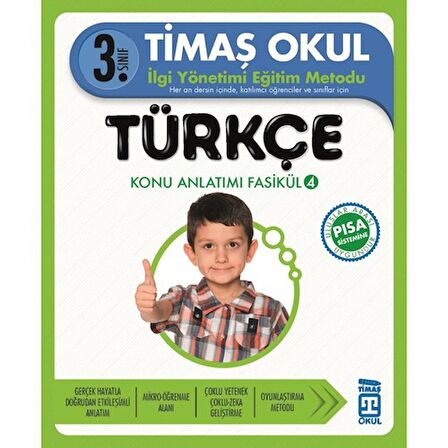 3. Sınıf Türkçe Konu Anlatımı (4 Kitap Fasikül)