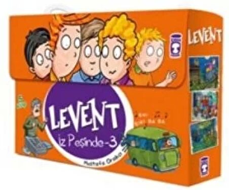 Levent İz Peşinde 3 - Set (5 Kitap)