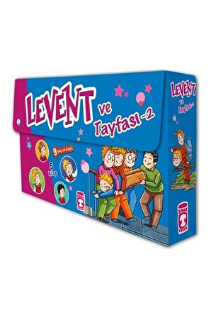 Levent ve Tayfası 2 - 5 Kitap Takım / Mustafa Orakçı / Timaş Çocuk / 9786050826302