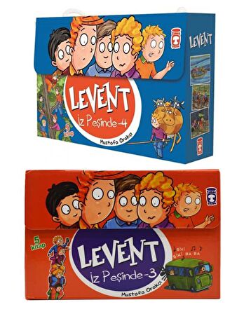 Leven İz Peşinde 3 ve 4 Kitap Set Timaş Çocuk