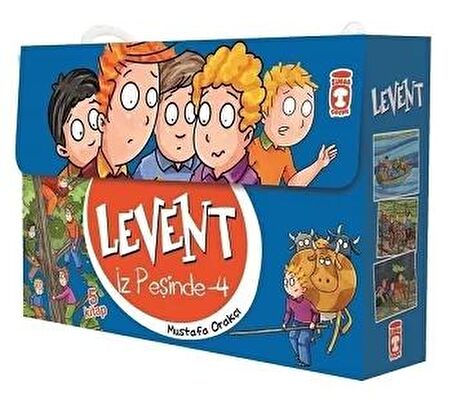 Levent İz Peşinde 4 Set (5 Kitap)