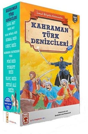 Kahraman Türk Denizcileri Seti (10 Kitap Takım)