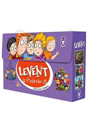 Levent İz Peşinde 5 Set (5 Kitap) Timaş Çocuk (Korunaklı Poşetle)