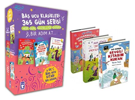 Baş Ucu Klasikleri 365 Gün Serisi 3 Kitap Set Ciltli