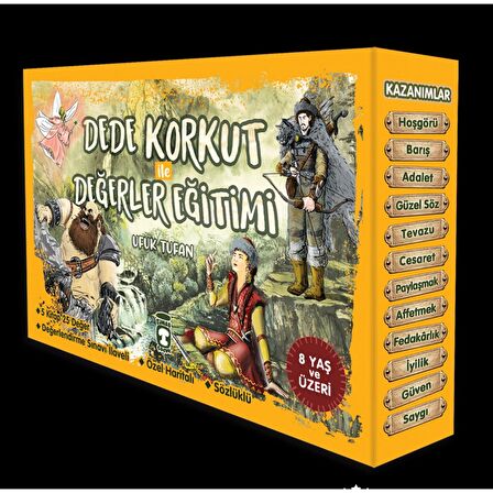 Dede Korkut İle Değerler Eğitimi Seti (5 Kitap)