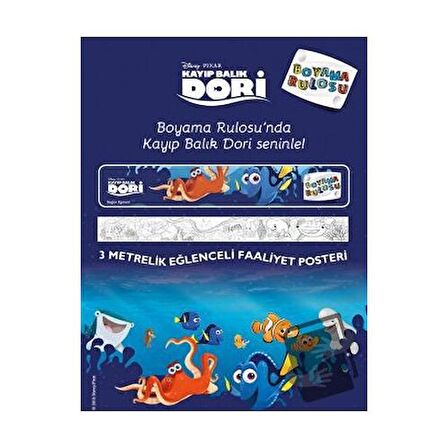 Kayıp Balık Dori Boyama Rulosu