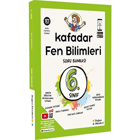 Doğan Akademi 6. Sınıf Kafadar Fen Bilimleri Soru Bankası 