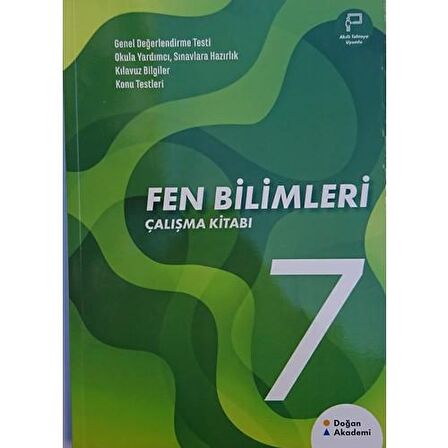 Doğan Akademi 7. Sınıf Fen Bilimleri Çalışma Kitabı 