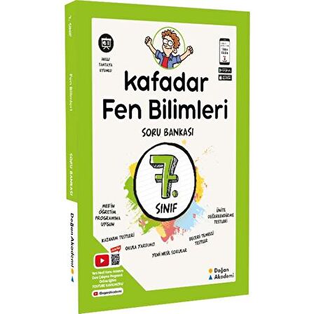 Doğan Akademi 7. Sınıf Kafadar Fen Bilimleri Soru Bankası 