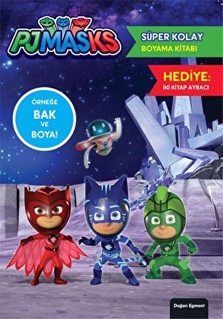 Pjmasks Süper Kolay Boyama Kitabı