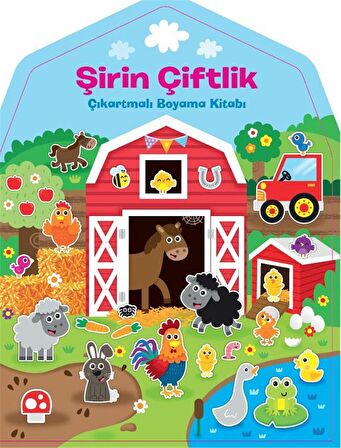 Şirin Çiftlik Çıkartmalı Boyama Kitabı