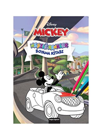 Disney Mickey Neşeli Renkler Boyama Kitabı