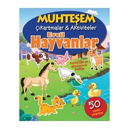 Evcil Hayvanlar - Muhteşem Çıkartmalar ve Aktiviteler
