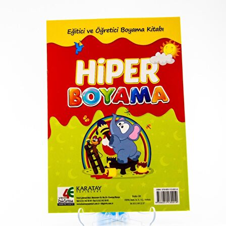 Hiper Boyama - Eğitici ve Öğretici Boyama Kitabı