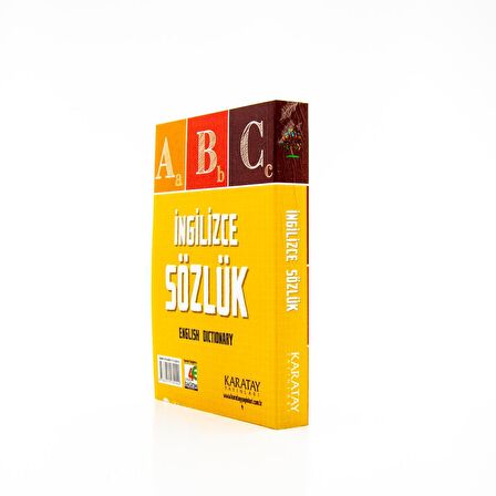 English Dictionary İngilizce-Türkçe / Türkçe-İngilizce Sözlük