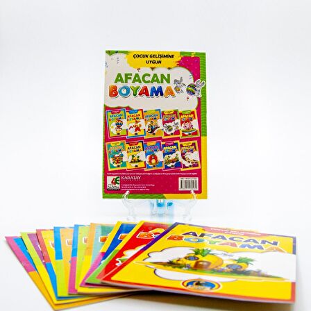 Afacan Boyama (10 Kitap Takım)