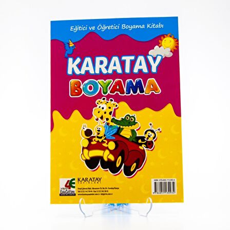 Karatay Boyama - Eğitici ve Öğretici Boyama Kitabı