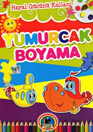 Yumurcak Boyama Kitabı (8 Kitap Takım)