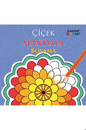 Çiçek Mandala Boyama