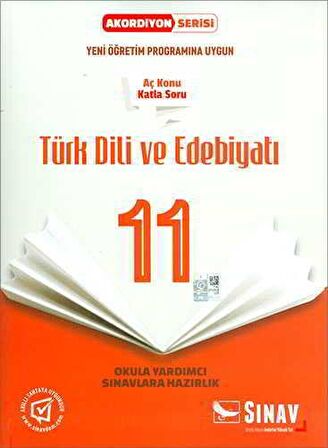 Sınav 11.Sınıf Türk Dili ve Edebiyatı Aç Konu Katla Soru Akordiyon Serisi