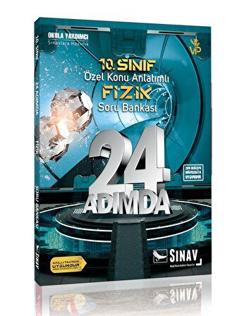 8. Sınıf 24 Adımda Fizik Özel Konu Anlatımlı Soru Bankası