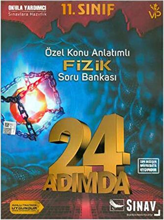 Sınav 11.Sınıf 24 Adımda Özel Konu Anlatımlı Fizik Soru Bankası