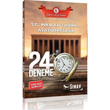 8. Sınıf Lgs T.C. İnkılap Tarihi Ve Atatürkçülük 24 Deneme