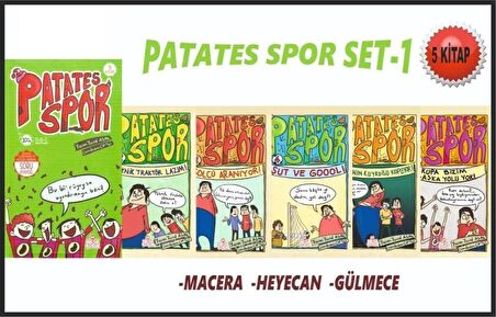 Patates Spor (5 Kitap Takım Kutulu)