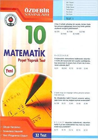 10. Sınıf Matematik Yaprak Test