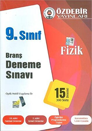 9. Sınıf Fizik Branş Deneme Sınavı